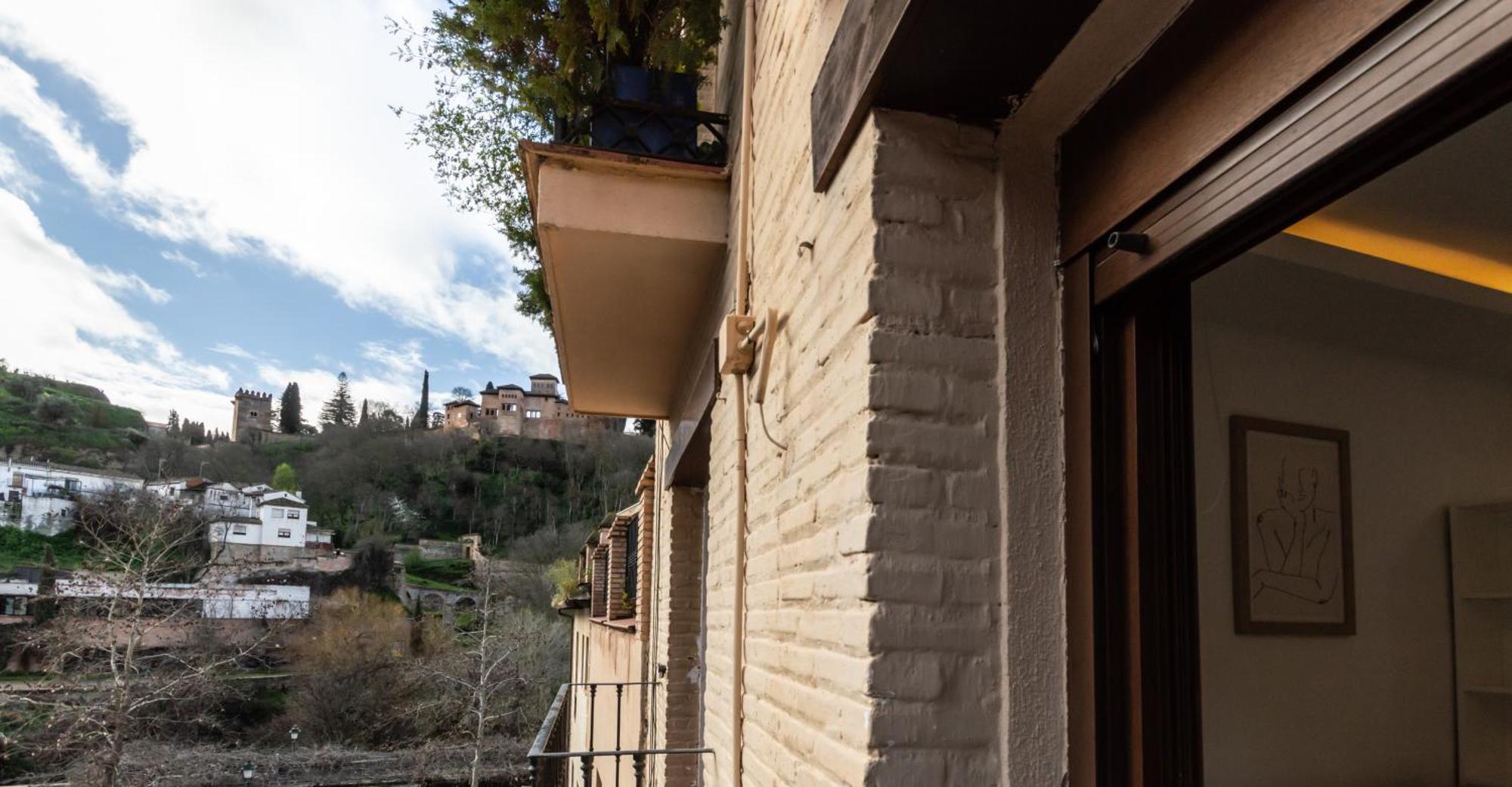 גרנדה Apartamento Para Dos Al Lado De La Alhambra, En Pleno Centro מראה חיצוני תמונה