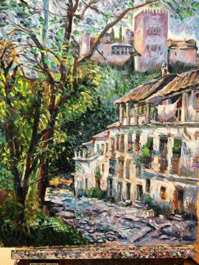 גרנדה Apartamento Para Dos Al Lado De La Alhambra, En Pleno Centro מראה חיצוני תמונה