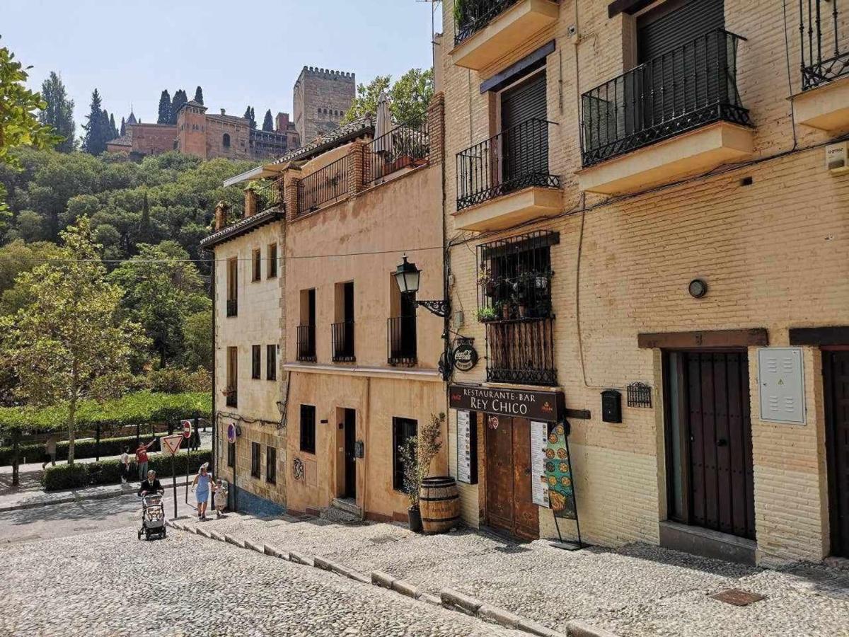 גרנדה Apartamento Para Dos Al Lado De La Alhambra, En Pleno Centro מראה חיצוני תמונה